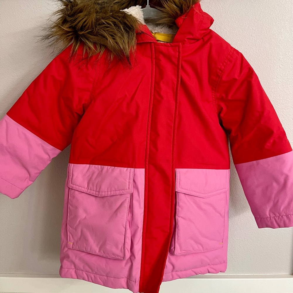 Boden Fur-Lined Hood Insulated Winter Jacket